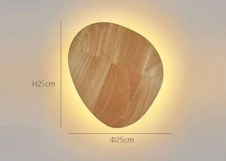 Applique Murale en Bois Moderne - Écologique et Durable pour Intérieur