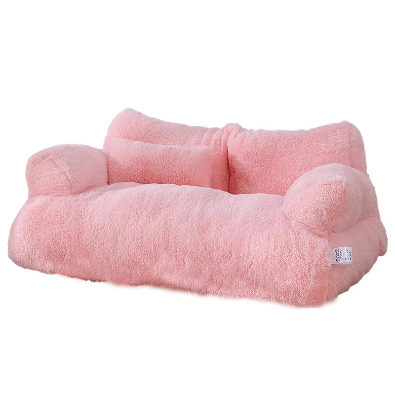 Lit de Luxe pour Chats et Chiens - Confort Douillet et Chaleur Hivernale