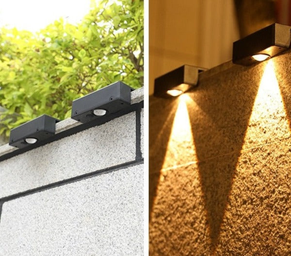 Éclairage Solaire Extérieur Résistant - Design Élégant et Autonomie Longue