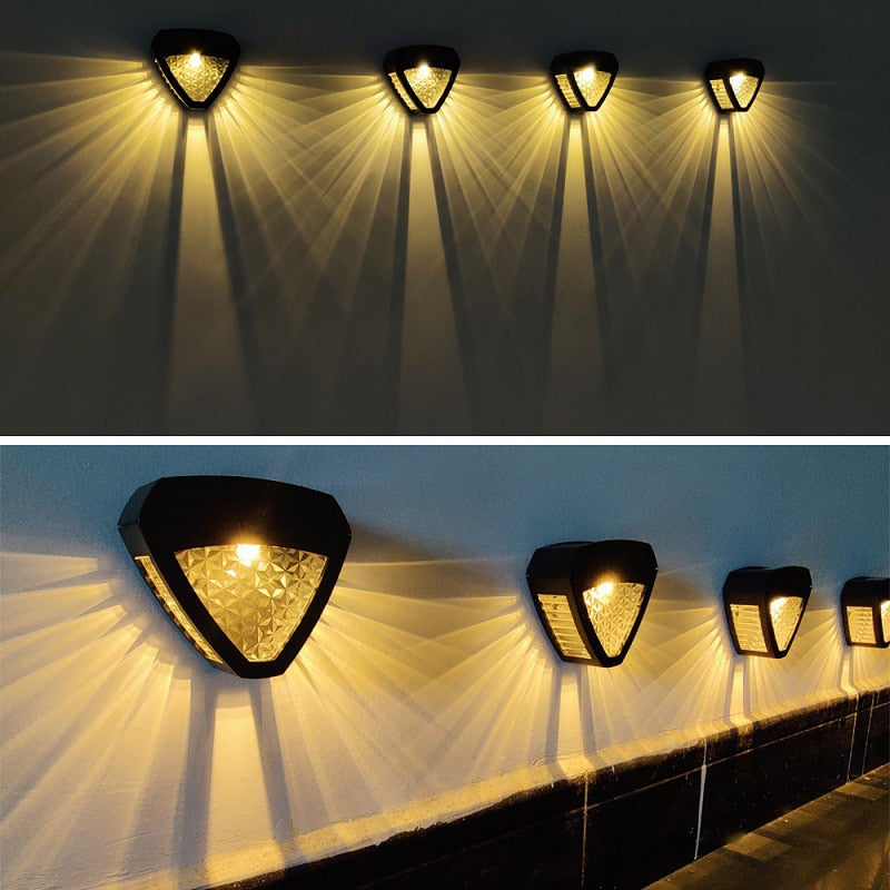 Lampe Murale Solaire Égyptienne - Éclairage Solaire Écologique et Durable