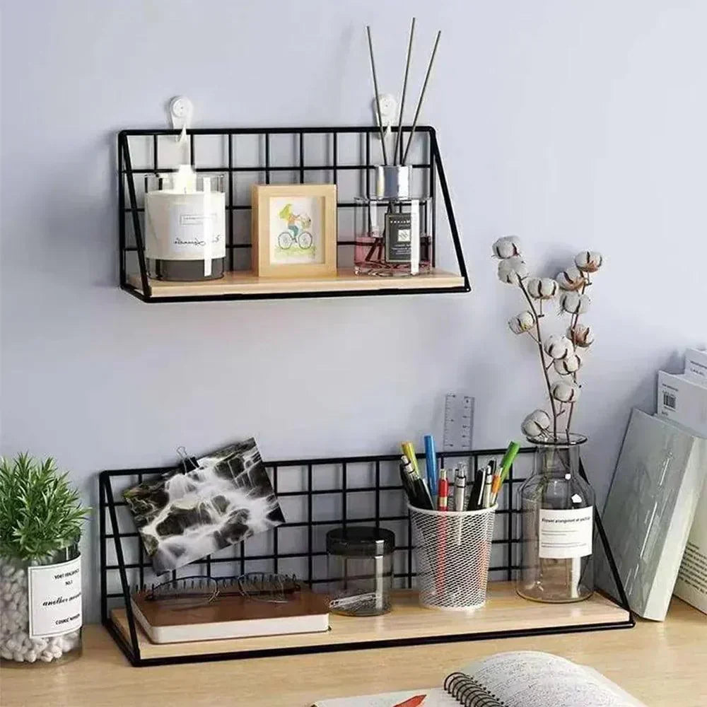 Étagère Murale en Chanvre Durable - Style Naturel et Rangement Pratique