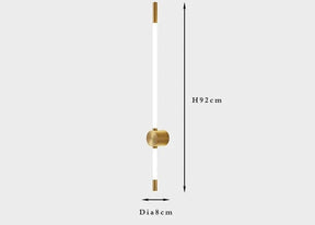 Applique Murale Minimaliste LED - Élégance et Durabilité pour Espaces Contemporains