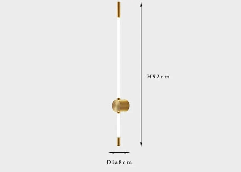 Applique Murale Minimaliste LED - Élégance et Durabilité pour Espaces Contemporains
