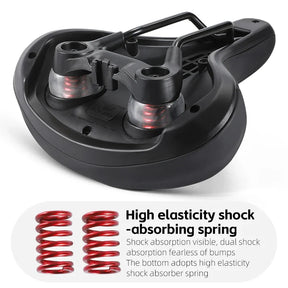 Selle de Vélo Confortable - Absorption des Chocs et Imperméable