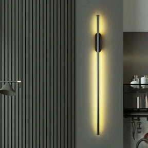Applique Murale Moderne Noir et Or - Éclairage Élégant pour Intérieur Chic