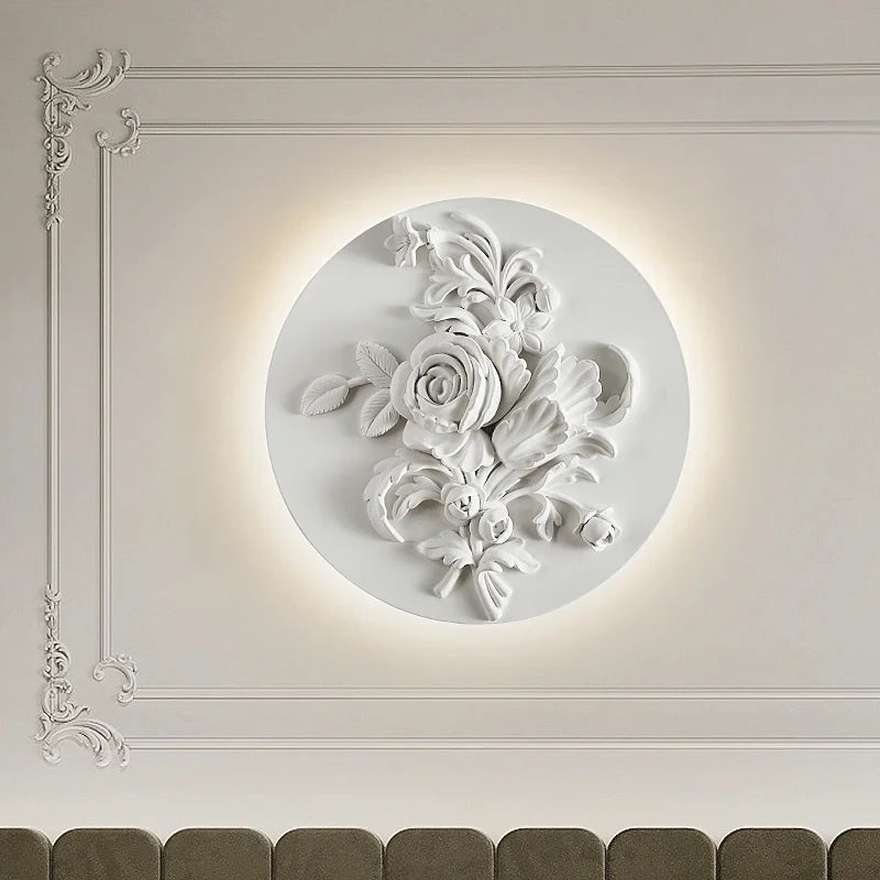 Applique Murale Vintage Ronde - Élégance Classique et Économie d'Énergie
