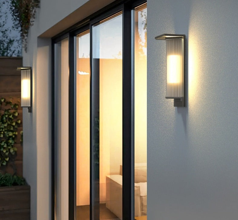 Lampe Murale Solaire avec Capteur - Éclairage Extérieur Intelligent et Durable