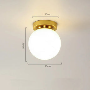 Lampe LED Scandinave en Verre - Design Élégant et Énergie Efficace