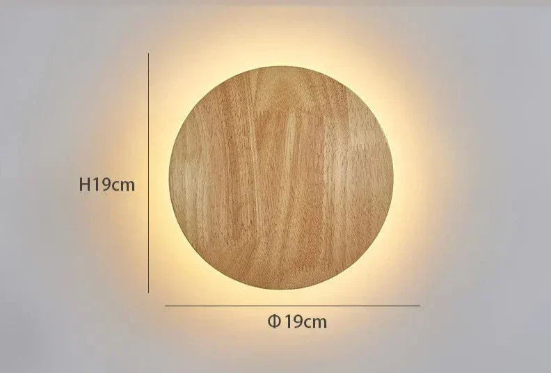 Applique Murale en Bois Moderne - Écologique et Durable pour Intérieur