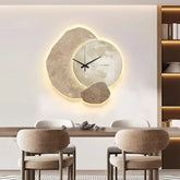 Horloge Murale Minimaliste en Bois - Élégance Silencieuse pour Intérieurs Modernes