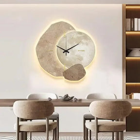 Horloge Murale Minimaliste en Bois - Élégance Silencieuse pour Intérieurs Modernes