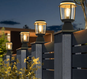 Lampe Solaire de Jardin - Éclairage Durable et Résistant aux Intempéries