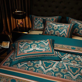 Ensemble de Couette en Coton Égyptien - Luxe et Confort pour un Sommeil Élégant