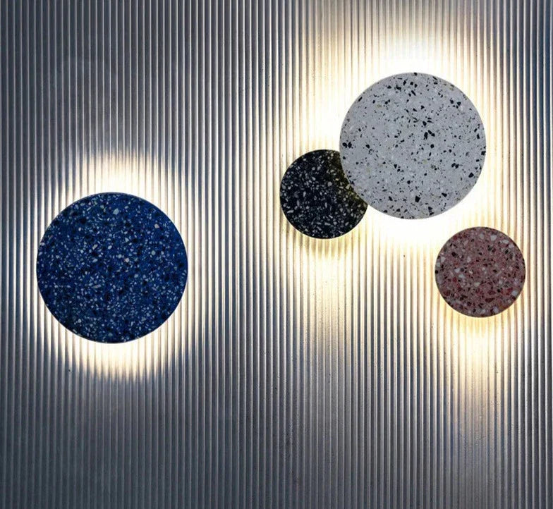 Applique Murale en Béton Moderne - Design Industriel et Éclairage LED Durable