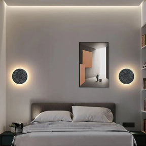 Applique Murale en Béton Moderne - Design Industriel et Éclairage LED Durable