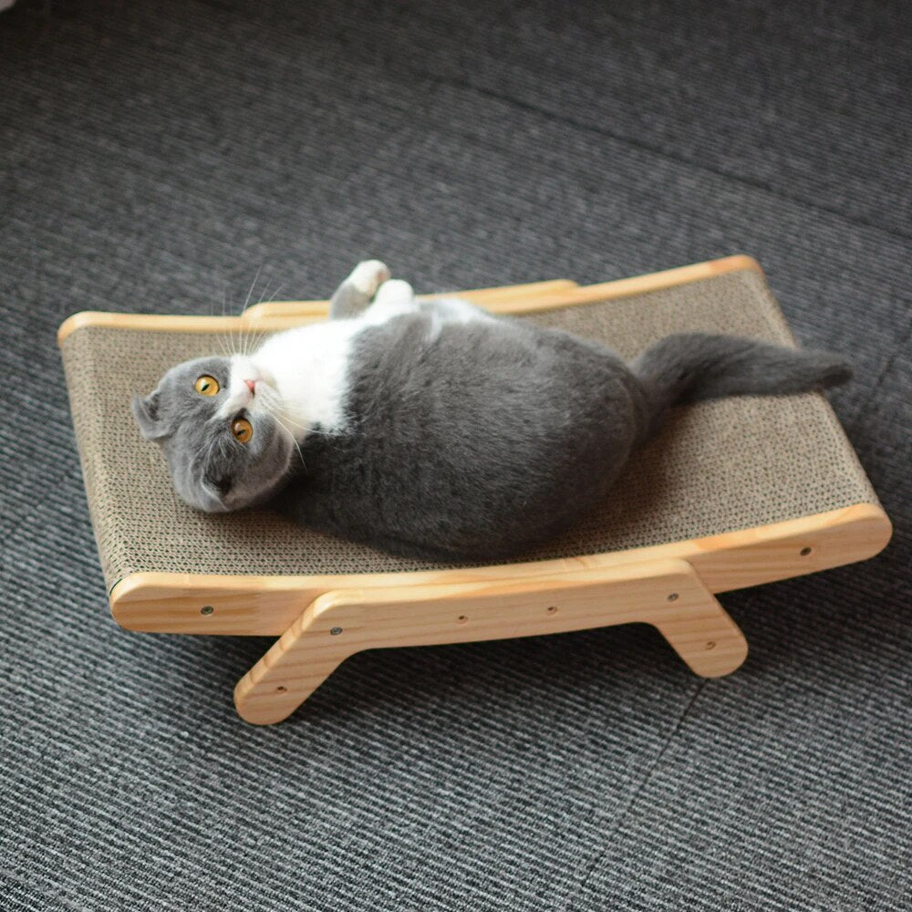 Lit pour Chat en Forme de Crabe - Tissu Doux et Remplaçable pour Confort