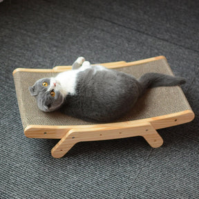 Lit pour Chat en Forme de Crabe - Tissu Doux et Remplaçable pour Confort