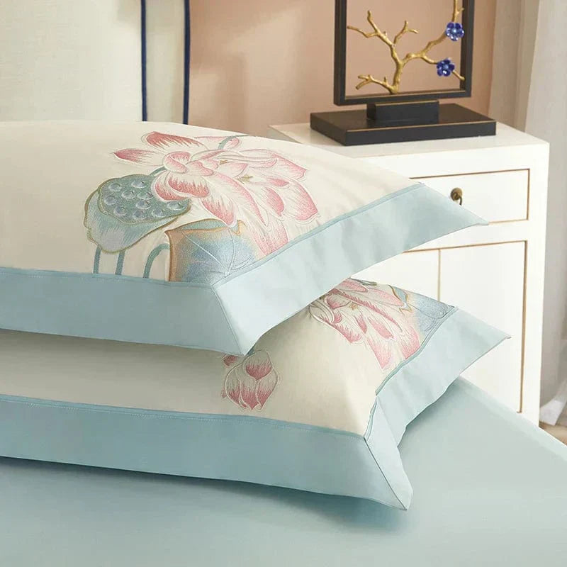 Ensemble de Linge de Lit en Coton Égyptien - Luxe et Confort Inégalés