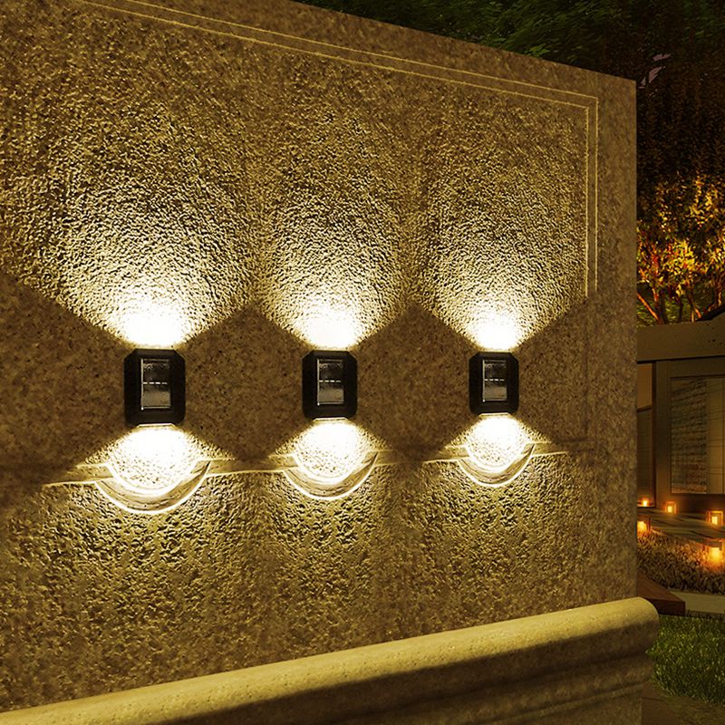 Lampe Murale Étoilée Solaire - Éclairage Élégant et Résistant aux Intempéries