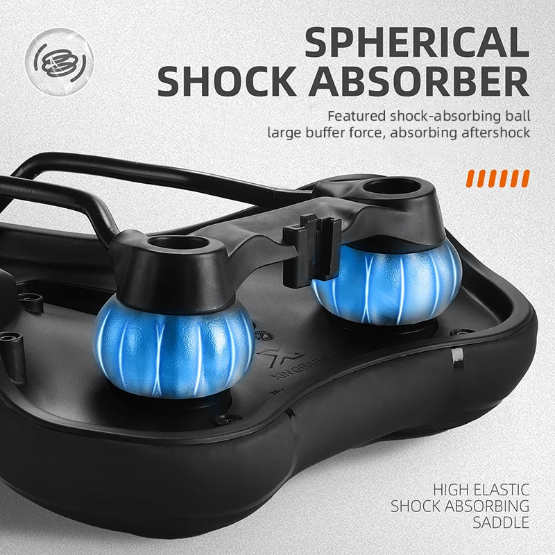 Selle de Vélo Confortable Antichoc - Design Ergonomique et Antidérapant