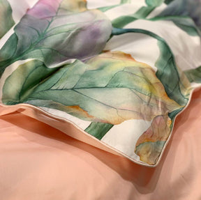 Ensemble de Couette en Coton Égyptien - Luxe et Confort avec Design de Tournesol