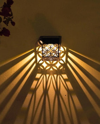 Lampe Solaire de Jardin Économique - Éclairage Automatique et Résistant aux Intempéries