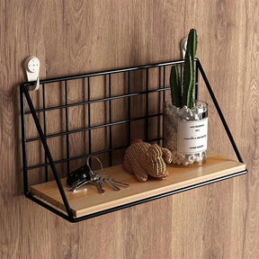 Étagère Murale en Chanvre Durable - Style Naturel et Rangement Pratique