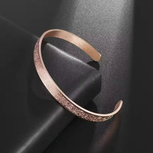 Bracelet en Acier Inoxydable Ayatul Kursi - Élégance et Protection au Quotidien