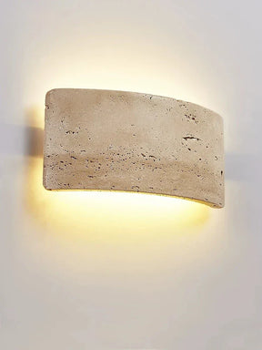 Applique Murale en Travertin LED - Élégance et Économie d'Énergie