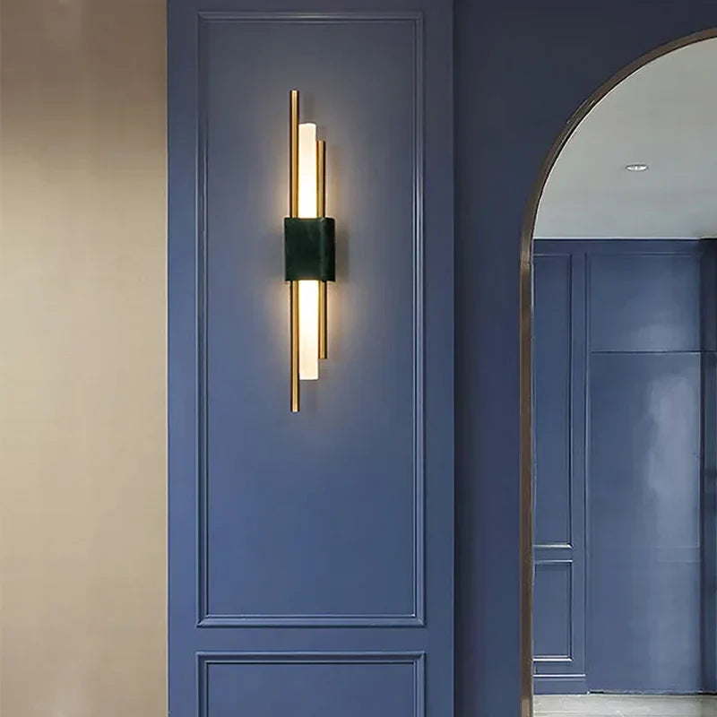Applique Murale en Marbre LED - Éclairage Élégant et Énergétiquement Efficace