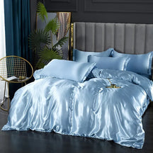 Literie en Satin de Luxe - Douceur et Élégance pour Votre Chambre