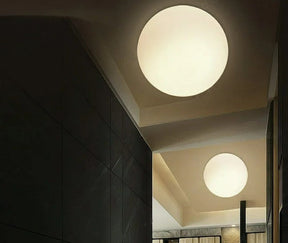 Applique Murale en Pierre de Verre - Design Minimaliste et Éclairage Économique