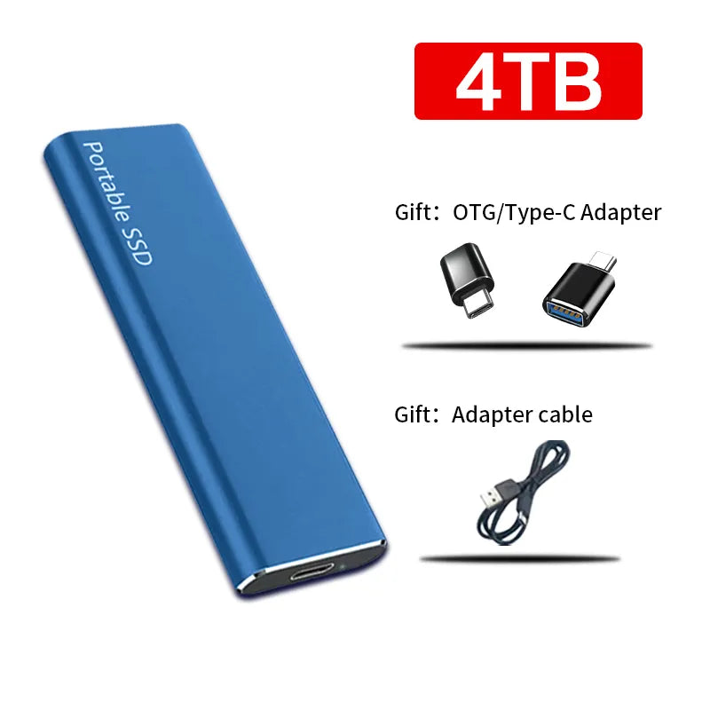 Disque Dur Externe USB-C 4 To - Stockage Portable et Durable