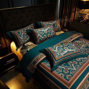 Ensemble de Couette en Coton Égyptien - Luxe et Confort pour un Sommeil Élégant