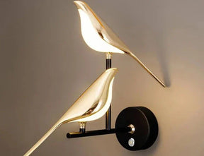 Applique Murale Oiseaux LED - Éclairage Doux et Économe en Énergie