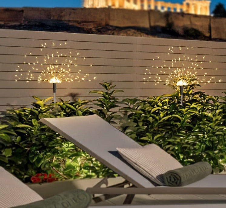 Lumière Solaire de Jardin - Capteur Intelligent et Étanchéité IP65