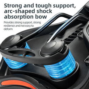 Selle de Vélo Ergonomique - Confort et Absorption des Chocs