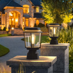 Lampe Solaire de Jardin - Éclairage Durable et Résistant aux Intempéries
