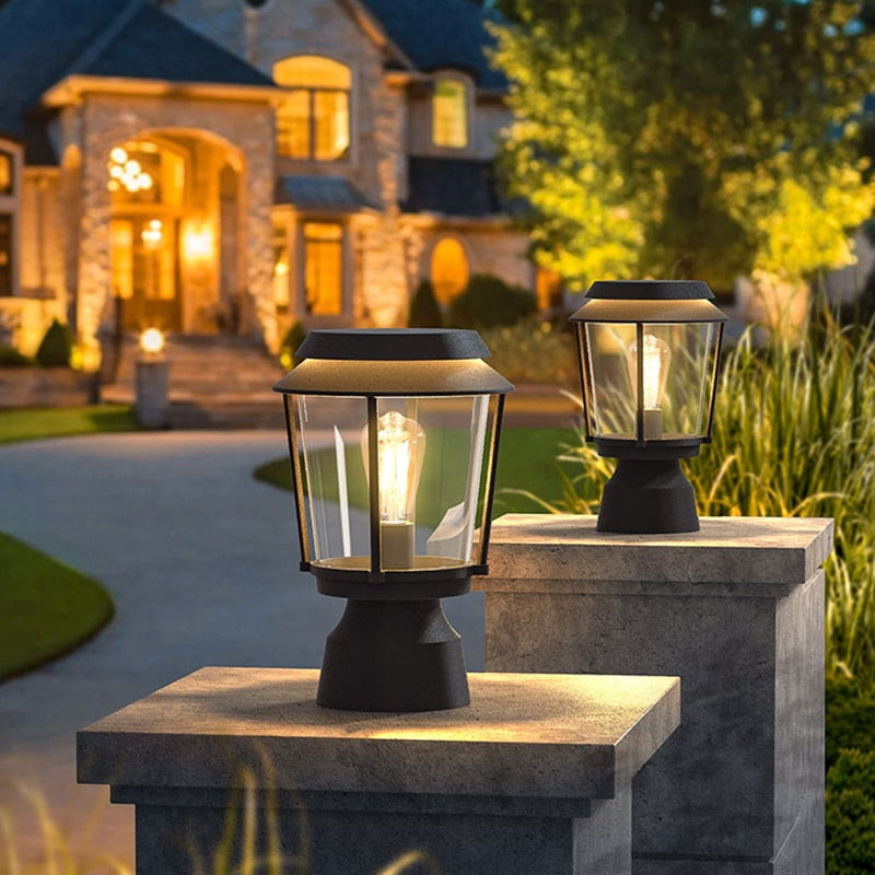 Lampe Solaire de Jardin - Éclairage Durable et Résistant aux Intempéries