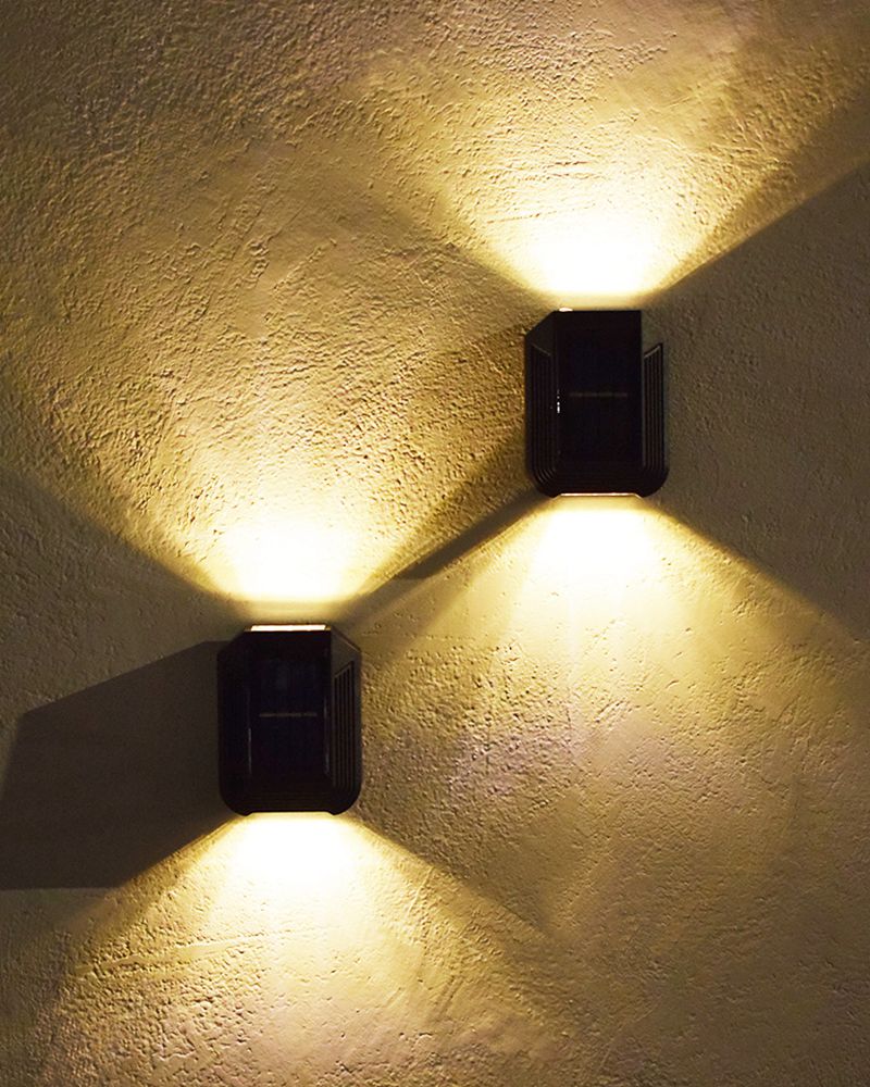 Lampe Murale Étoilée Solaire - Éclairage Élégant et Résistant aux Intempéries