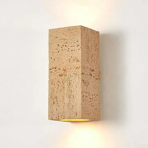 Lampe Murale en Ciment - Design Rustique et Énergétiquement Efficace