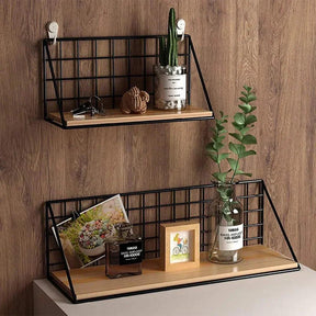 Étagère Murale en Chanvre Durable - Style Naturel et Rangement Pratique