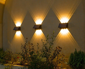 Applique Murale Solaire à Détecteur de Mouvement - Résistante aux Intempéries et Économique