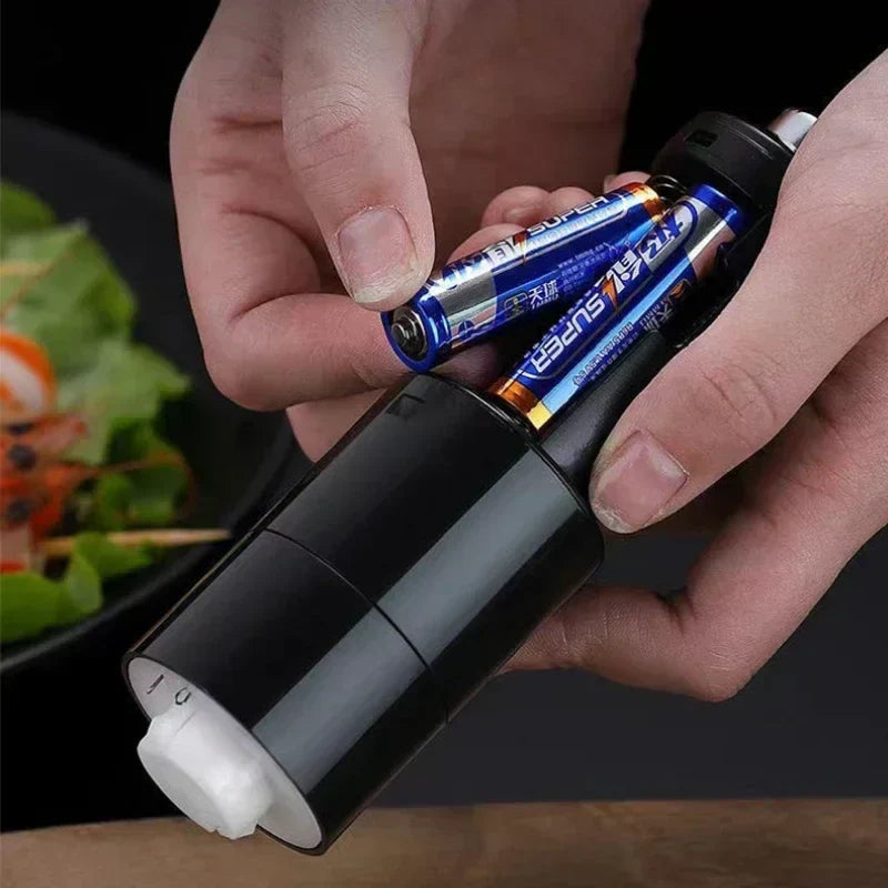 Broyeur Électrique Avancé avec Éclairage LED - Réglages de Finesse et Précision