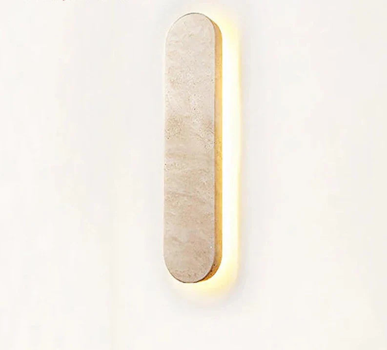 Lampe Murale en Marbre - Élégance Scandinave et Économie d'Énergie