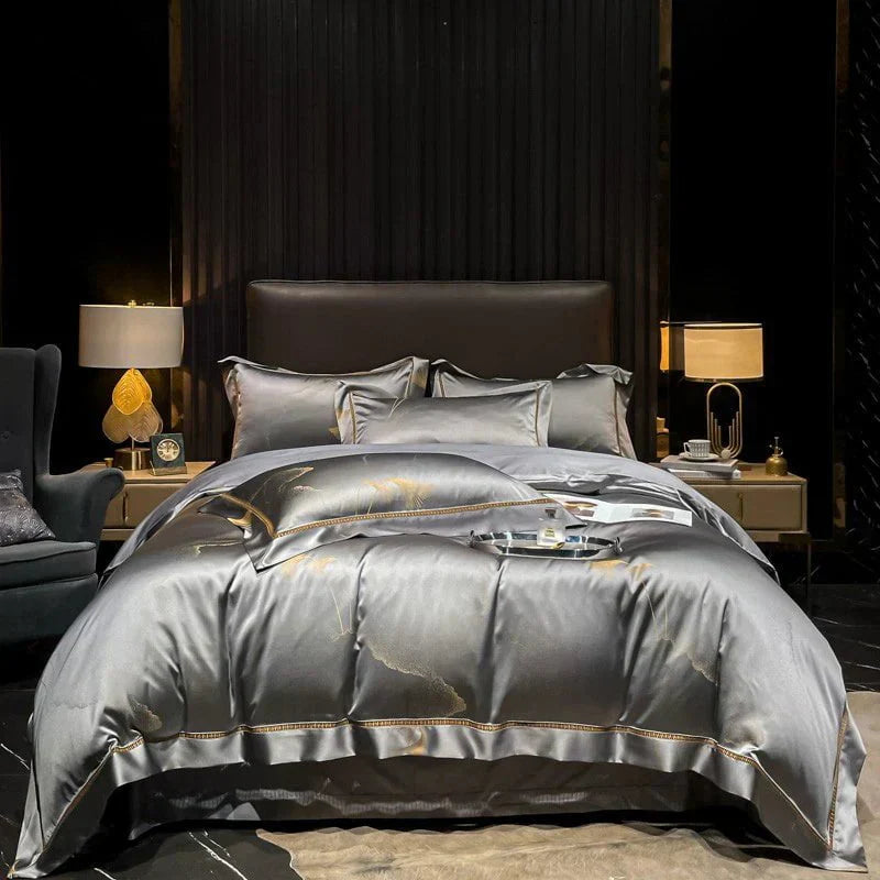 Ensemble de Literie en Coton Égyptien - Luxe et Confort Ultimes pour Dormir