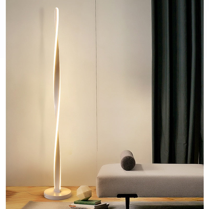 Lampe de Sol Dimmable en Aluminium - Éclairage Économe en Énergie et Élégant