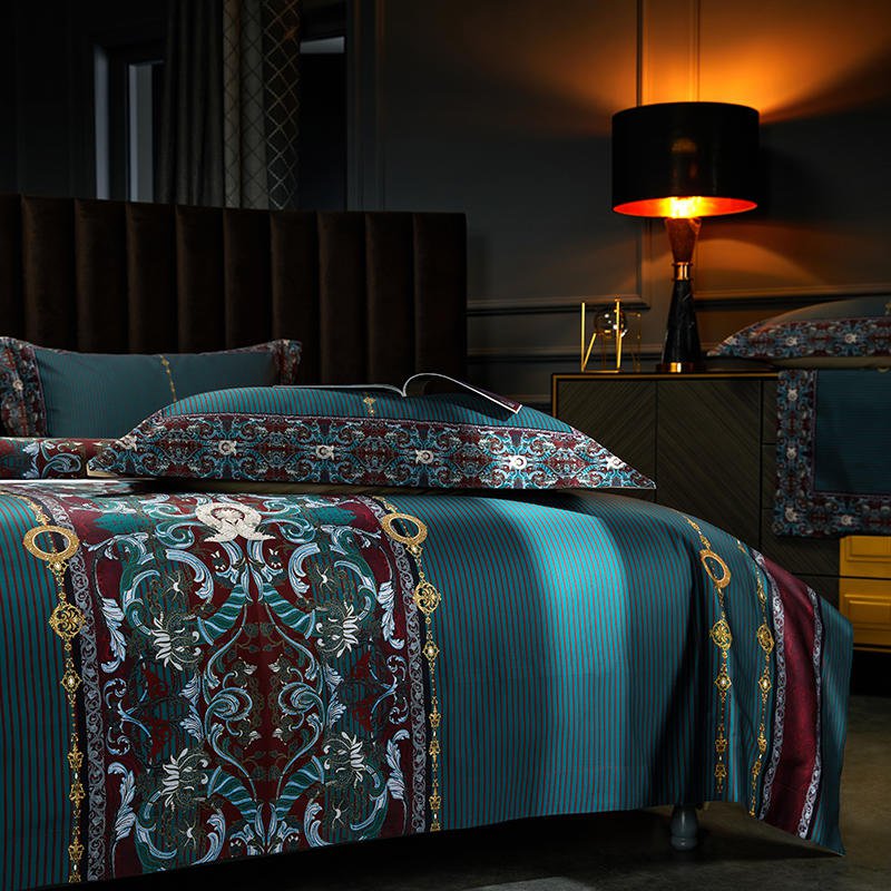 Ensemble de Couette en Coton Égyptien - Luxe et Confort Toute l'Année