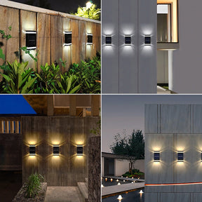 Lampe Murale Solaire pour Jardin - Éclairage Élégant et Écologique