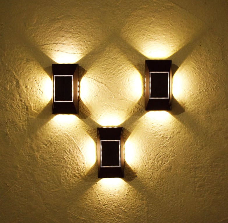 Lampe d'escalier solaire étanche - Éclairage Durable pour Espaces Extérieurs